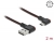 85273 Delock EASY-USB 2.0 Cable Type-A male to EASY-USB Type Micro-B male angled left / right 2 m black small