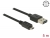 85560 Delock Cable EASY-USB 2.0 Type-A male > EASY-USB 2.0 Type Micro-B male 5 m black small