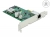 89019 Delock Carte PCI Express x1 vers 1 x 2,5 Gigabit LAN PoE+ Facteur de forme à profil bas  small