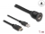 87880 Delock Καλώδιο HDMI-A αρσενικό και USB 2.0 Τύπου-A αρσενικό προς HDMI-A θηλυκό και USB 2.0 Τύπου-A θηλυκό για εγκατάσταση αδιάβροχο 1 μ. small