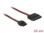 84857 Delock Cable Power SATA 15 pin receptacle > Power Slim SATA 6 pin receptacle (5 V) 24 cm small