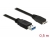 85071 Delock Przewód z wtykiem męskim USB 3.0 Typ-A > wtyk męski USB 3.0 Typ Micro-B, o długości 0,5 m, czarny small