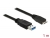 85072 Delock Przewód z wtykiem męskim USB 3.0 Typ-A > wtyk męski USB 3.0 Typ Micro-B, o długości 1,0 m, czarny small