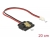 85336 Delock Cable Power 2 pin female > 1 x SATA 15 pin receptacle (5 V) metal clip 20 cm small