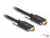 83720 Delock Cable SuperSpeed USB 10 Gbps (USB 3.1 Gen 2) USB Type-C™ macho > USB Type-C™ macho con tornillos en los laterales 1 m negro small