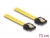 82813 Delock Cable SATA 6 Gb/s de 70 cm amarillo small