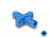 87934 Delock Ζεύκτης Οπτικών Ινών ST Simplex θηλυκός προς ST Simplex θηλυκό μπλε small