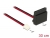 85512 Delock Kabel Power 2 Pin Buchse > 1 x SATA 15 Pin Buchse (5 V) Metallclip 30 cm  small