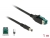 85497 Delock PoweredUSB cable male 12 V > DC 5.5 x 2.1 mm male 1 m for POS printers and terminals small
