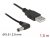85588 Delock USB Power Cable to DC 5.5 x 2.5 mm male 90° 1.5 m small