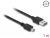 83362 Delock Kabel EASY-USB 2.0 Typ-A hane > USB 2.0 Typ Mini-B hane 1 m svart small