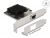 89383 Delock Placă PCI Express > 1 port RJ45 LAN de 10 gigabiţi cu NBASE-T small