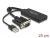 62668 Delock VGA–HDMI adapter audió funkcióval fekete small