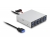 64208 Delock Panel frontal de 3.5″ USB 5 Gbps 10 x USB Tipo-A small