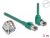 80124 Delock Cablu de rețea RJ45 PROFINET SF/UTP în unghi de 90° 3 m, verde small