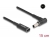 60042 Delock Câble adaptateur pour un câble de chargement de laptop USB Type-C™ femelle à Samsung 5,5 x 3,0 mm mâle, angulé à 90° 15 cm small