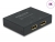 11478 Delock DisplayPort 2 - 1 Switch bidirectional 8K 30 Hz small