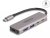 64239 Delock Hub USB 5 Gbps 2 prises USB Type-C™ et 2 prises Type-A avec connecteur USB Type-C™ small