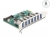 90104 Delock Κάρτα PCI Express x1 προς 7 x εξωτερική USB 5 Gbps Τύπου-A θηλυκό small