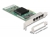 89946 Delock Karta PCI Express > 4 x Gigabit LAN small