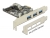 89301 Delock Placă PCI Express x1 la 3 x extern + 1 x intern USB 5 Gbps Tip-A mamă small