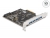 89026 Delock PCI Express x4 Card to 1 x USB Type-C™ + 4 x USB Type-A - SuperSpeed USB 10 Gbps small