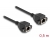 80198 Delock Cablu prelungitor RJ50 mamă la mamă S/FTP 0,5 m, negru small