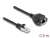80192 Delock RJ50 Extension Cable male to female S/FTP 0.5 m black small