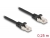 80185 Delock Cable RJ50 male to RJ50 male S/FTP 0.25 m black small