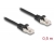 80186 Delock Cable RJ50 male to RJ50 male S/FTP 0.5 m black small