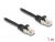 80187 Delock Cable RJ50 male to RJ50 male S/FTP 1 m black small