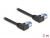 80212 Delock RJ45 Network Cable Cat.6A S/FTP left angled 3 m black small