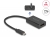 61059 Delock Adapter DisplayPort Buchse zu USB Type-C™ Stecker (DP Alt Mode) 4K mit PD 85 W  small