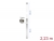 12581 Delock LPWAN 824 - 896 MHz Antenna N jack 10 dBi 223 cm omnidirectional fixed wall and pole mounting outdoor white small