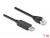 64160 Delock Serijski priključni kabel s FTDI čipom, USB 2.0 Tip-A muški na RS-232 RJ45 muški 1 m crni small