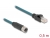 60076 Delock M12 Adaptérový kabel, ze 8-pinové X-kódované zásuvky na samec RJ45, délky 50 cm small