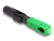 87989 Delock Optical fiber quick connector SC Simplex plug APC field-assembly small