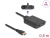 18645 Delock HDMI Switch 2 x HDMI in zu 1 x HDMI out 8K 60 Hz mit integriertem Kabel 50 cm small