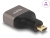 60079 Delock HDMI Adapter Micro-D Stecker zu A Buchse 8K 60 Hz grau Metall small