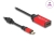 60052 Delock Αντάπτορας USB Τype-C™ προς DisplayPort (DP Alt Mode) 8K 30 Hz με λειτουργία HDR κόκκινος small
