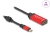 60053 Delock Adaptateur USB Type-C™ vers HDMI (Mode DP Alt) 8K 60 Hz avec fonction HDR rouge small