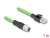 80441 Delock M12 Cable X-coded 8 pin male to RJ45 male PUR (TPU) 1 m small