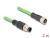 80402 Delock M12 Cable A-coded 8 pin male to female PUR (TPU) 2 m small