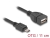 83018 Delock USB 2.0 OTG Cable Type Micro-B male to Type-A female 11 cm small