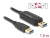 83647 Delock USB 5 Gbps Datalänkkabel + KM Switch Typ-A till Typ-A 1,5 m small