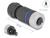 60537 Delock M12 Connector A-coded 5 pin female for mounting with screw connection small
