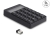 12113 Delock Klawiatura 2 w 1 USB Typu-A z funkcją kalkulatora Bezprzewodowa 2,4 GHz, czarna small