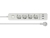 11206 Delock Steckdosenleiste 4-fach mit Überspannungsschutz und USB Ladegerät weiß small