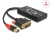 62596 Delock Adapter DVI male > DisplayPort 1.2 female black small