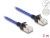 80379 Delock Cable de red RJ45 con revestimiento trenzado Cat.6A U/FTP Slim 3 m azul small